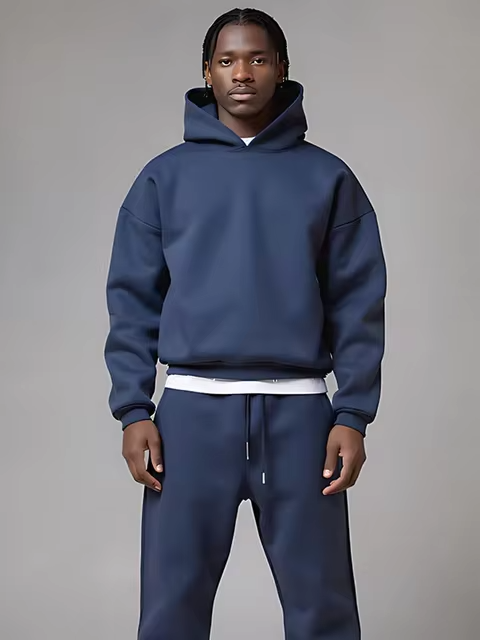 Men's Two-Piece Tracksuit: Hoodie and Jogging Bottoms Set
