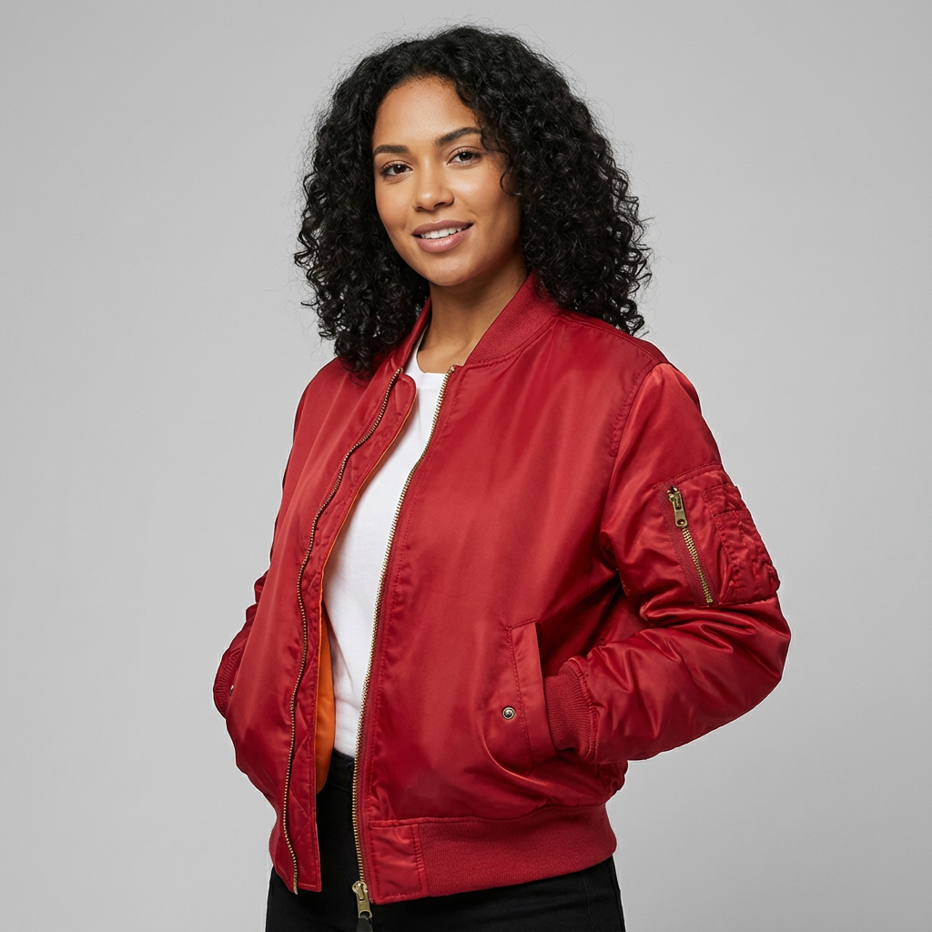 Ladies' Bomber Jacket | Sleek Style with a Modern Look
