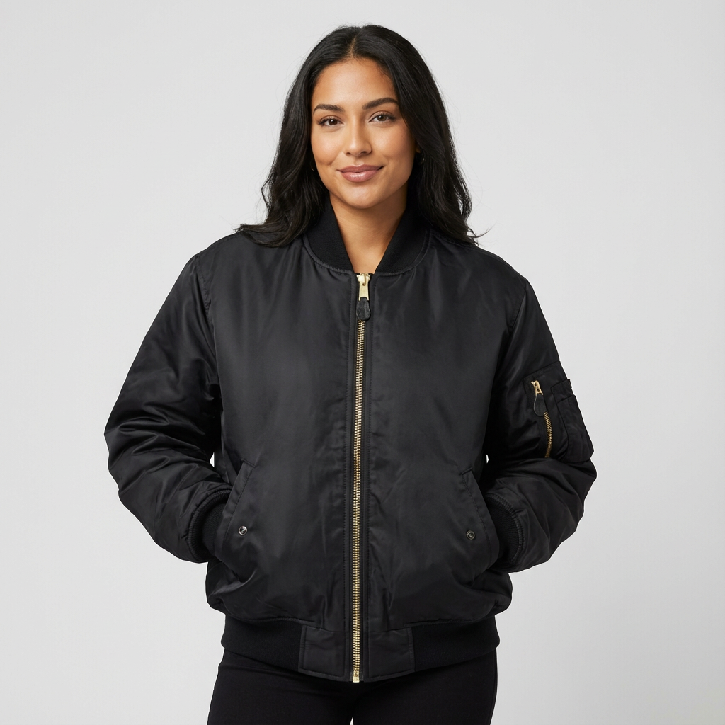 Ladies' Bomber Jacket | Sleek Style with a Modern Look