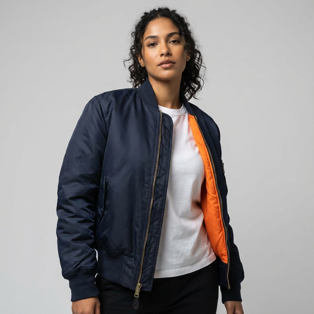 Ladies' Bomber Jacket | Sleek Style with a Modern Look