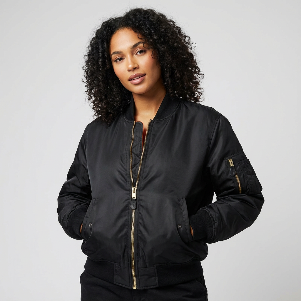 Ladies' Bomber Jacket | Sleek Style with a Modern Look
