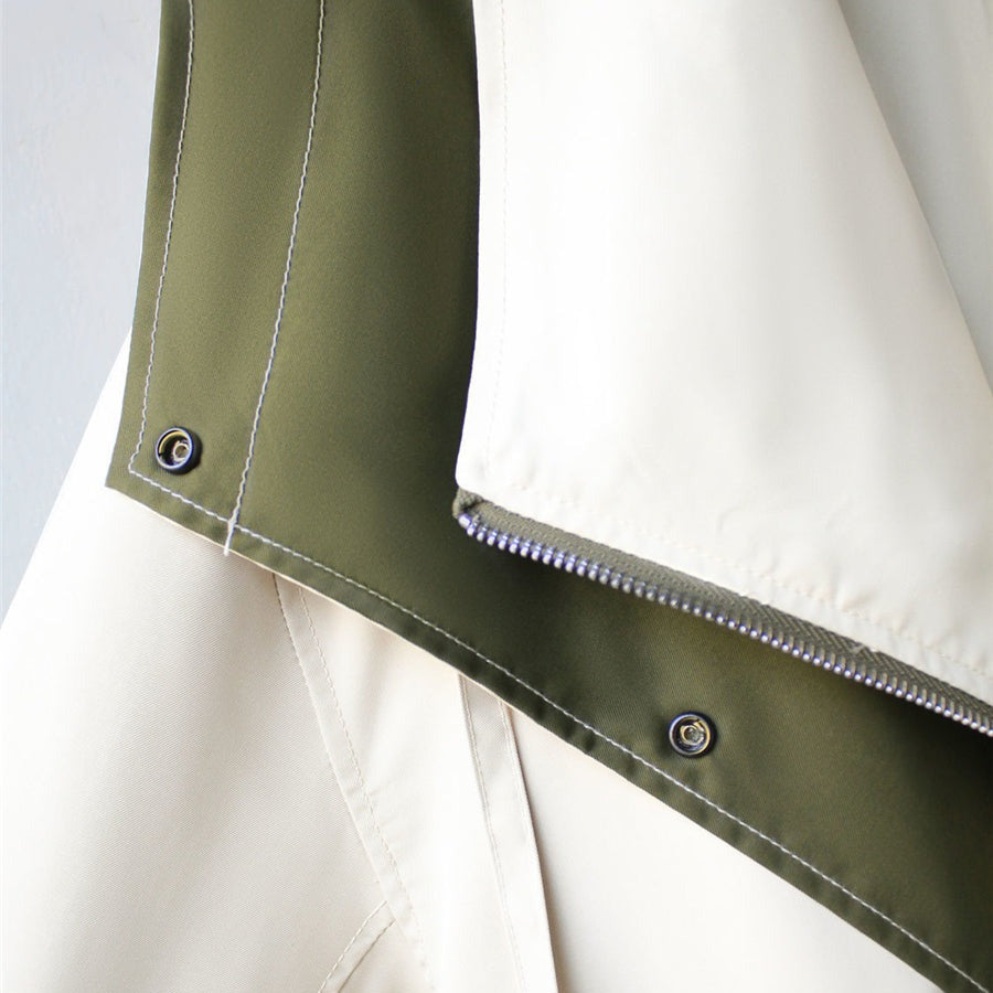 Chic Women's Windproof Jacket - Weather-Resistant Design