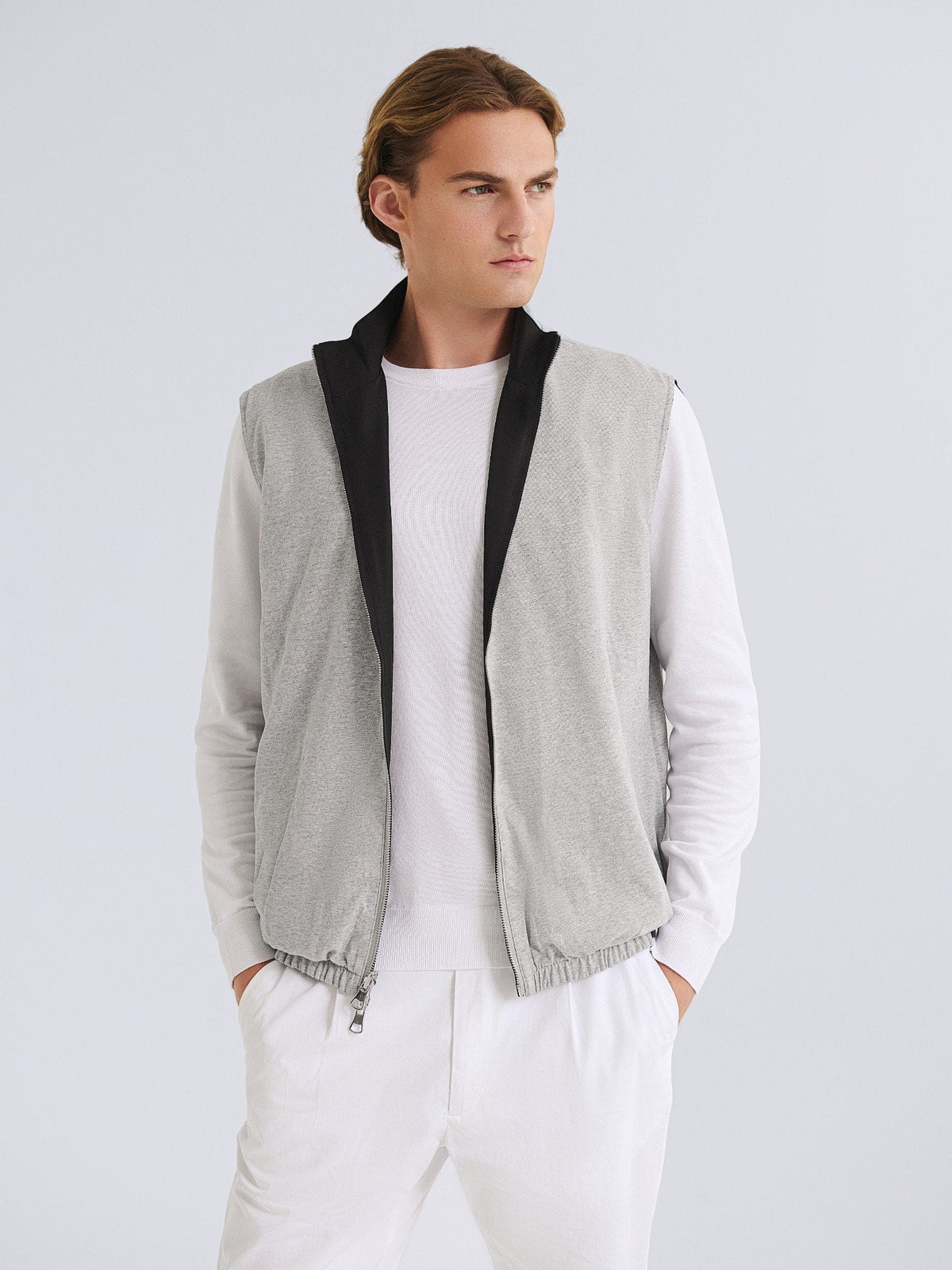 2-in-1 Gilet for Men - Black