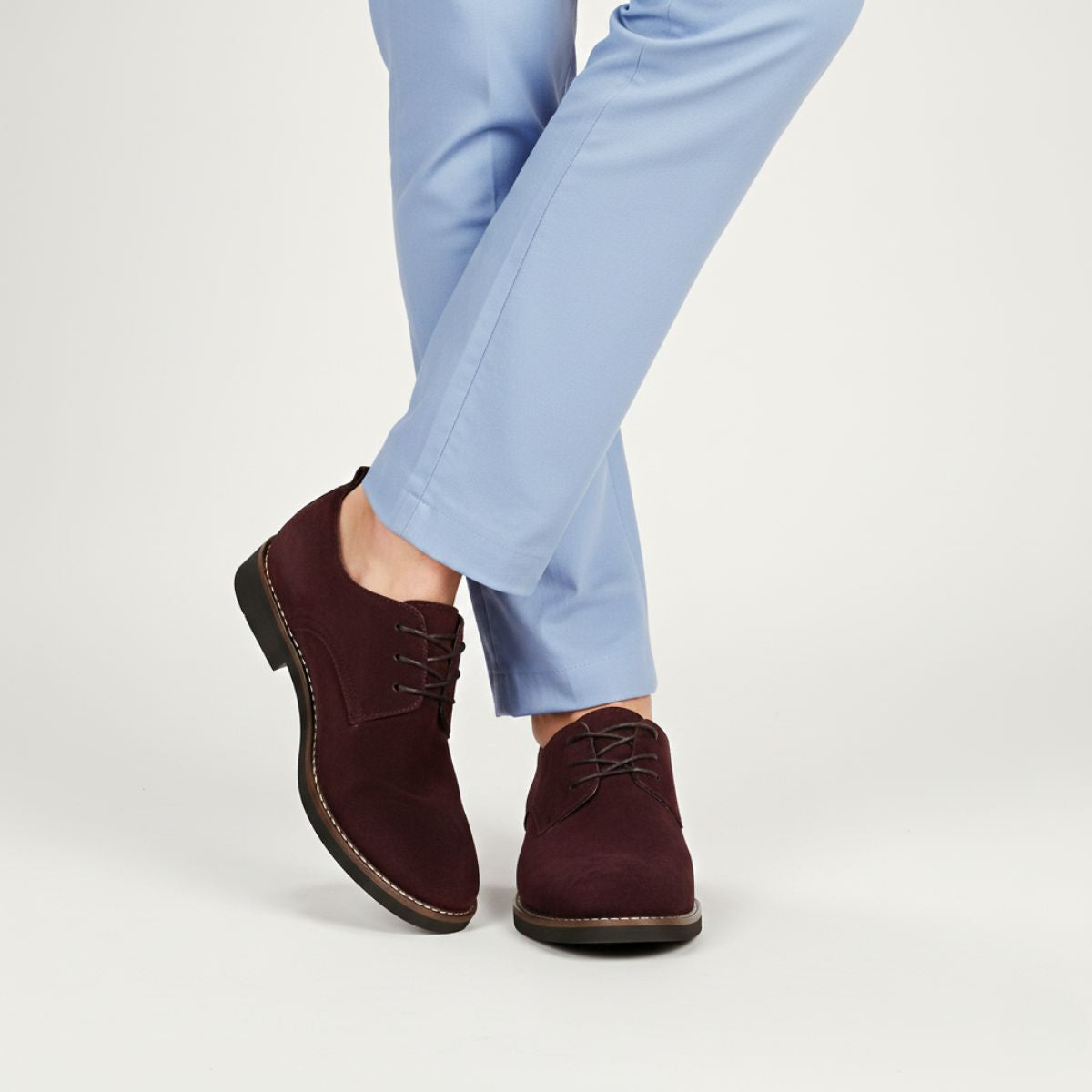 Suede Oxford Shoes for Men