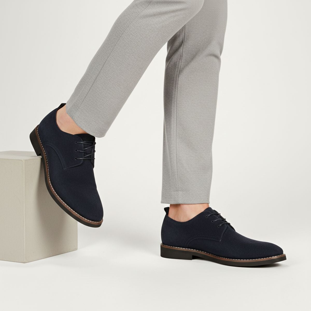 Suede Oxford Shoes for Men