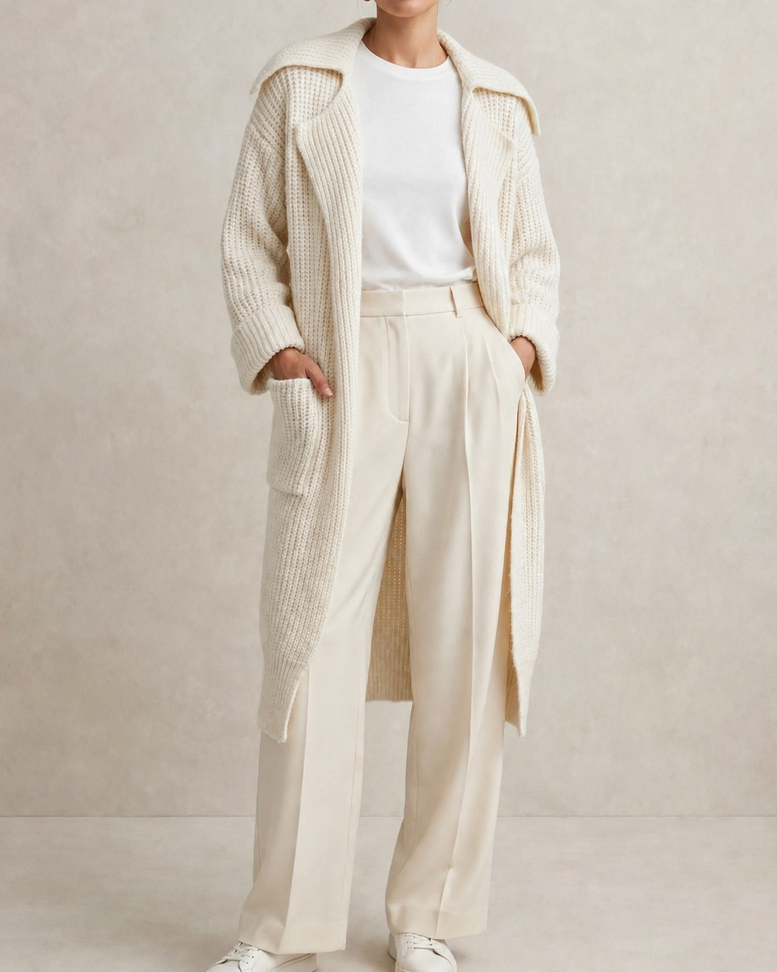 Chic and Comfortable Long Knit Cardigan for Women