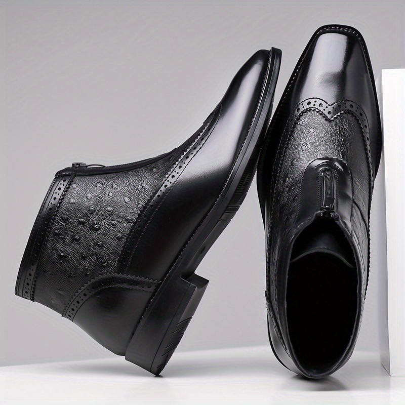 Belmont Ostrich Leather Boots