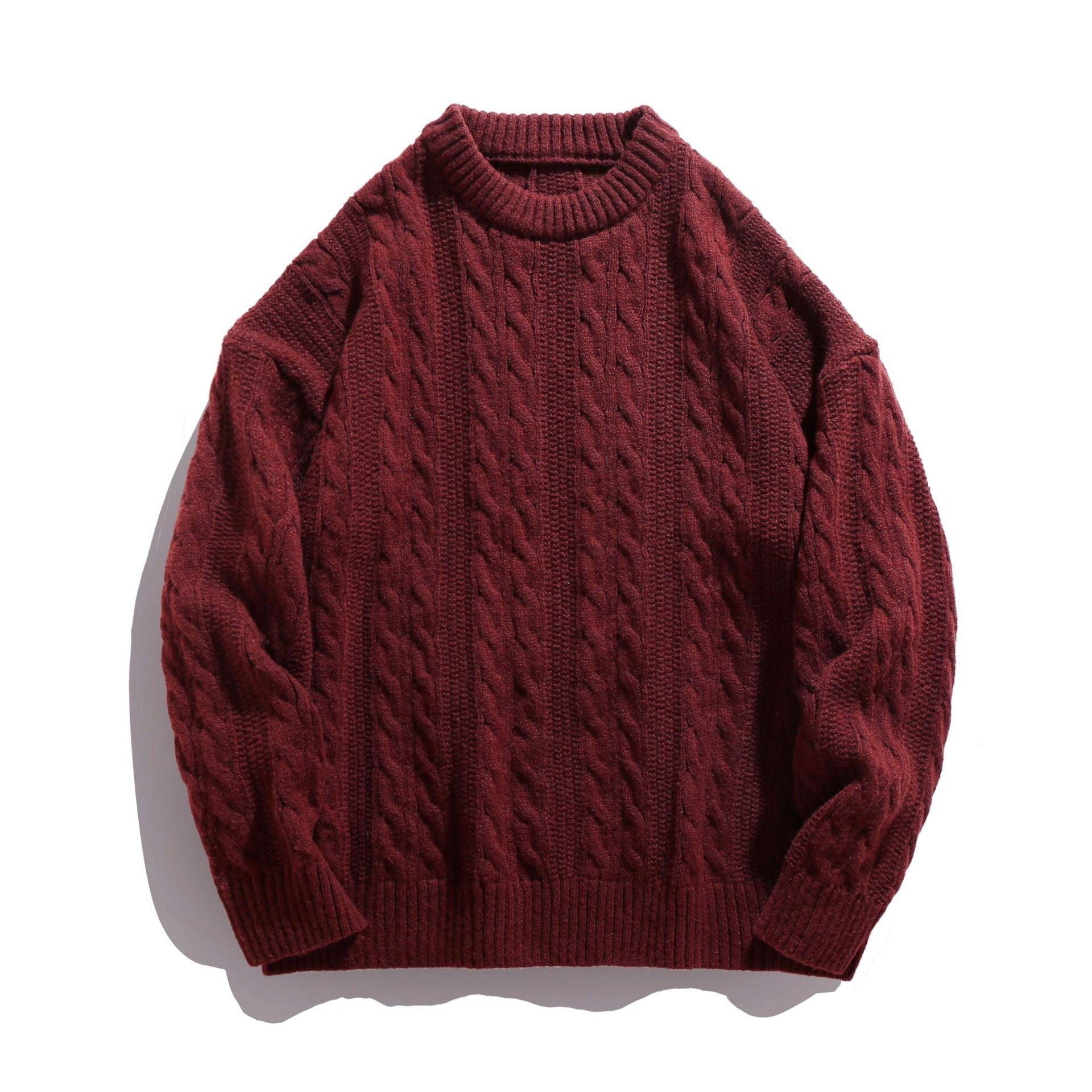 Caleb Ribbed Crew Neck