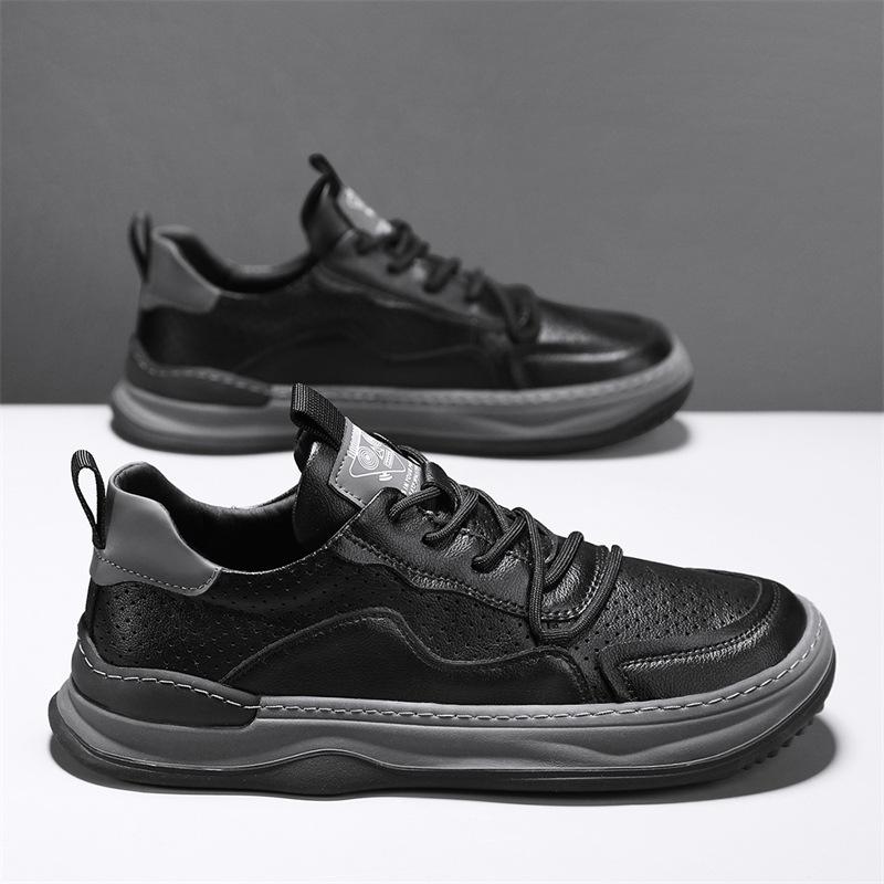 Italian Luxury Genuine Leather Sneakers