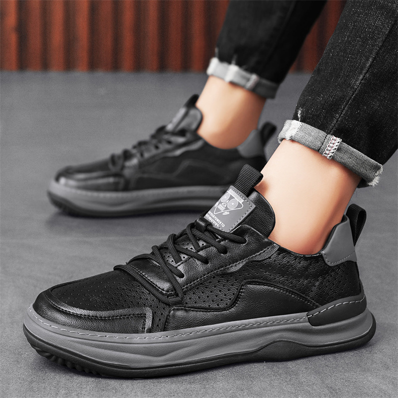 Italian Luxury Genuine Leather Sneakers