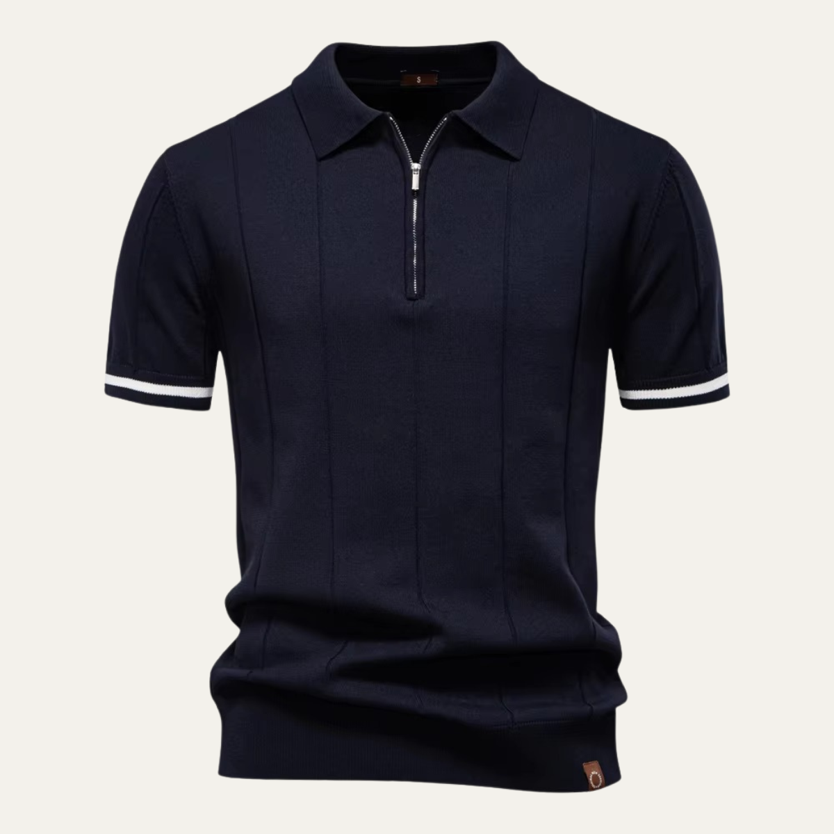 The Briarcliff Men’s Quarter Zip Polo Shirt