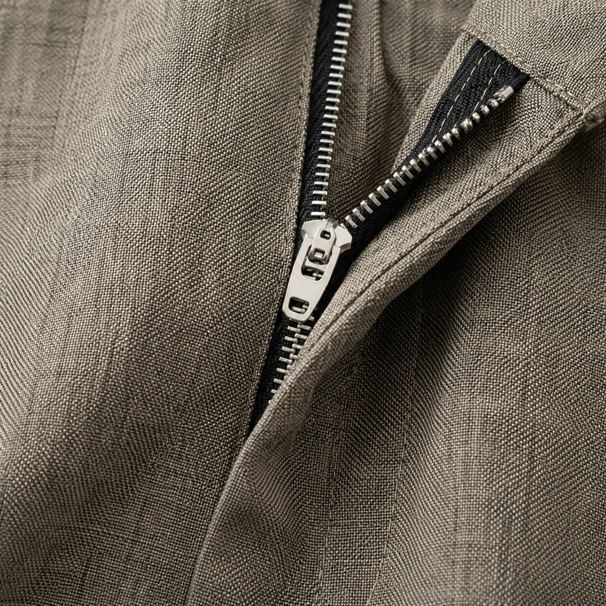 Wide Trousers for Men with Pleats