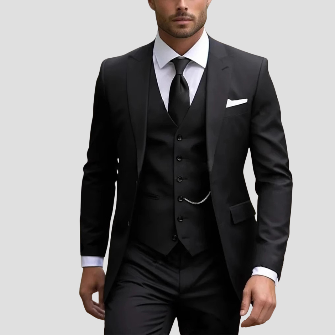 SLIM FIT THREE-COLOUR SUIT FOR MEN