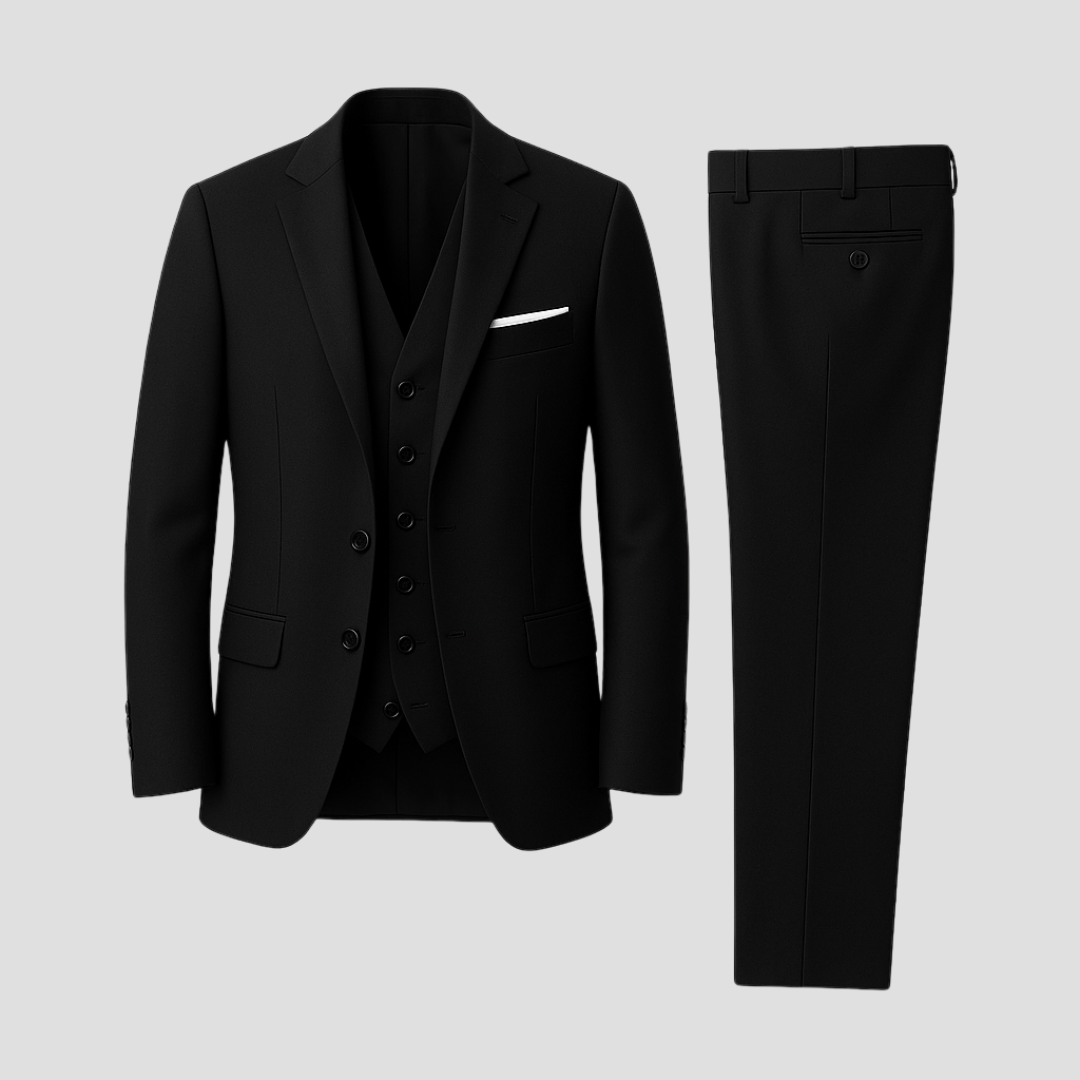 SLIM FIT THREE-COLOUR SUIT FOR MEN