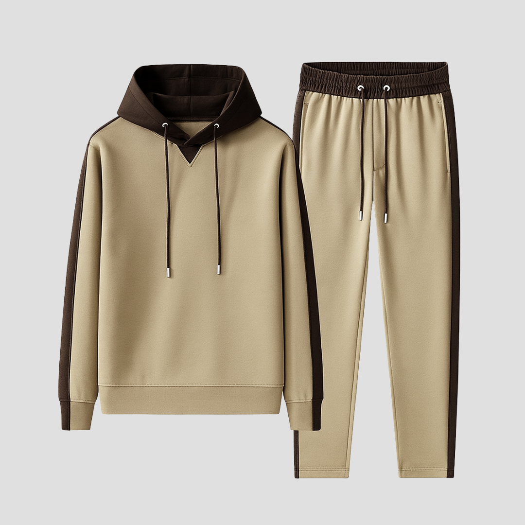 Men's Tracksuit Set Mesh Casual Outfit Soft Breathable Material
