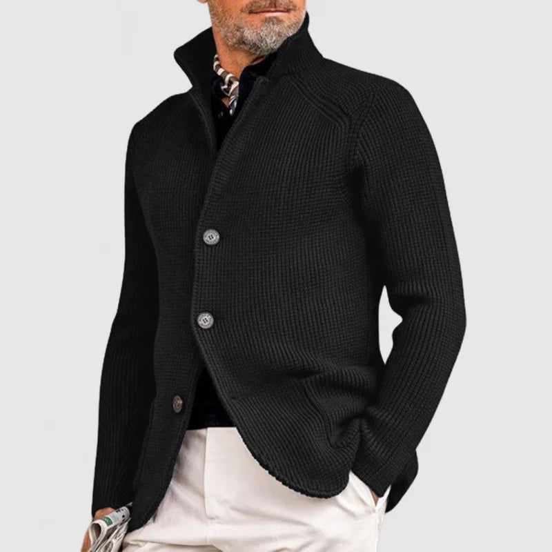 Men's Timeless Button-Up Cardigan