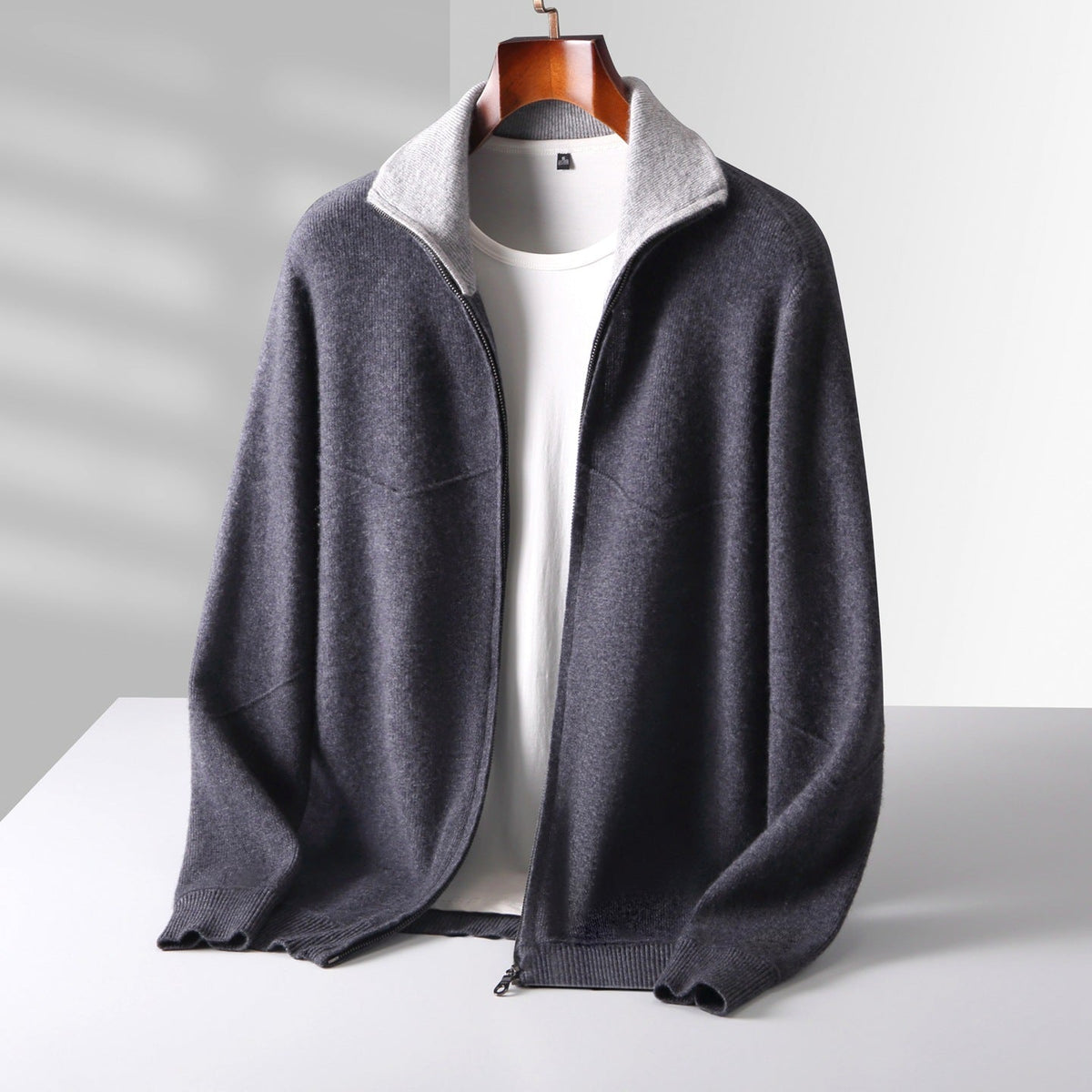 Foster Knit Wool Cardigan
