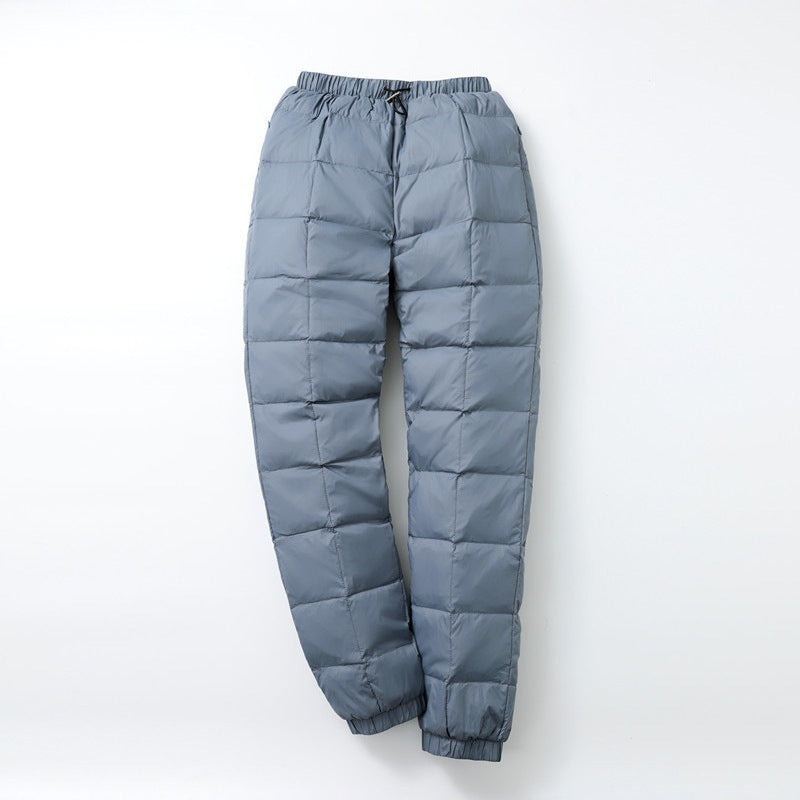 Nord Taschen Men's Quilted Thermal Pants with Elastic Hem