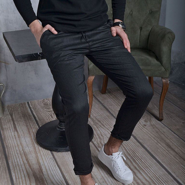 Slim Fit Casual Trousers