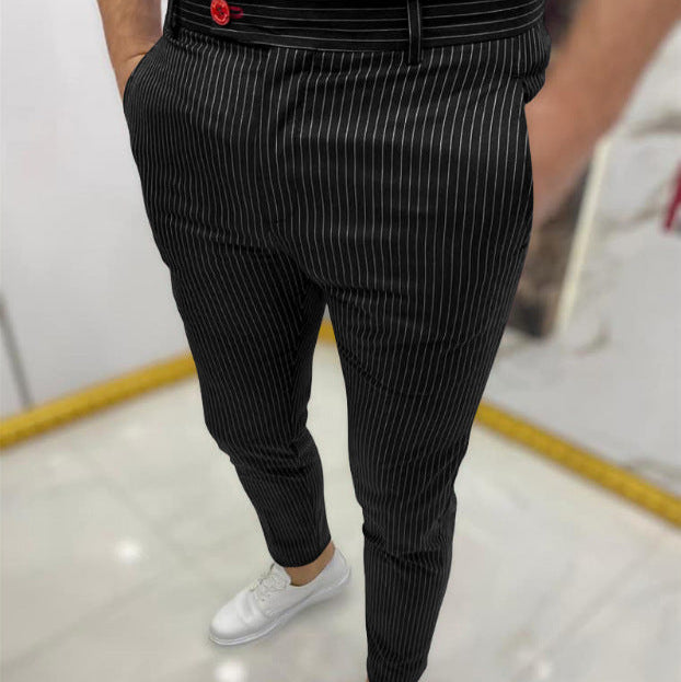 Slim Fit Casual Trousers