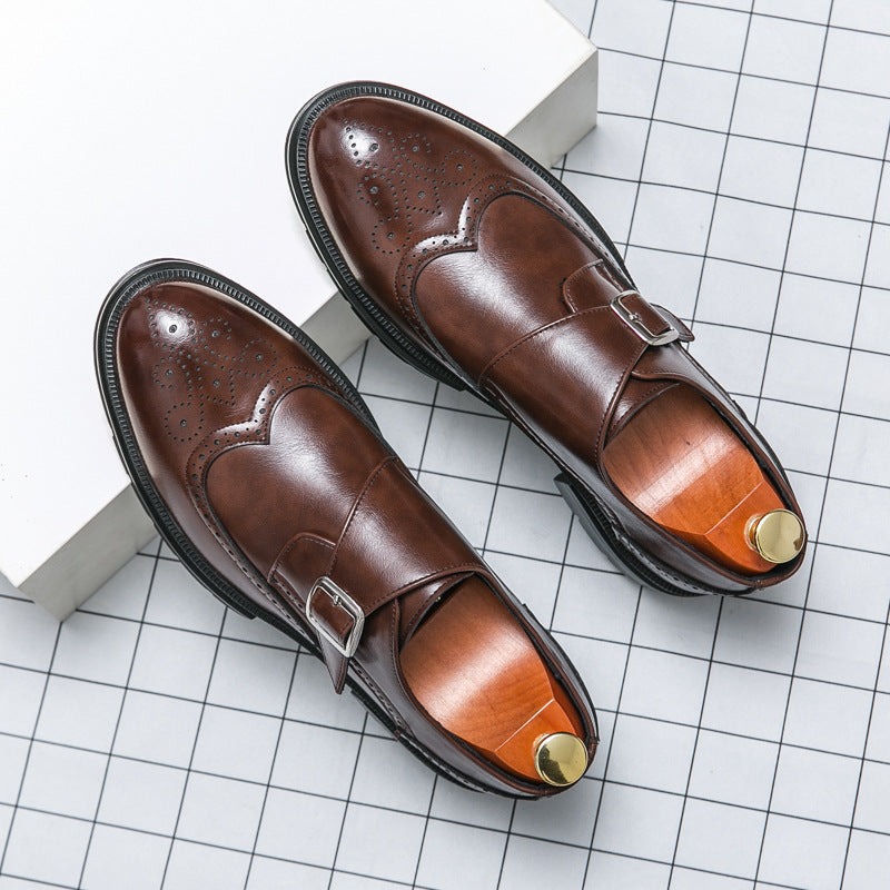 Sarto Buckled Dress Shoes