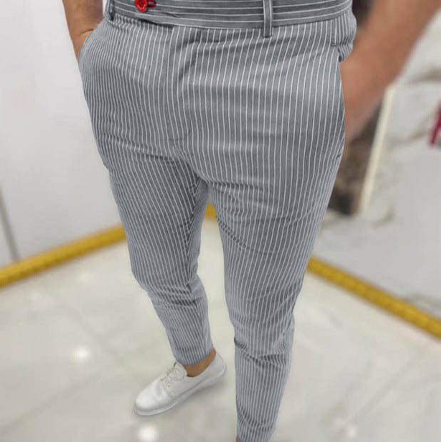 Slim Fit Casual Trousers