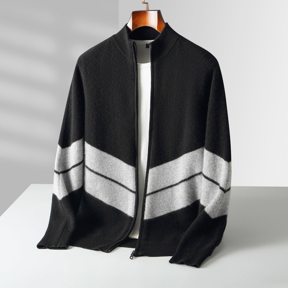 Grant Knit Wool Cardigan