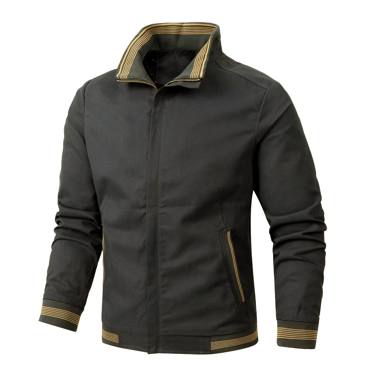Gilberto Cotton Jacket with Fleece Lining
