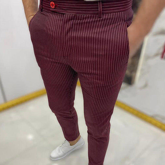Slim Fit Casual Trousers