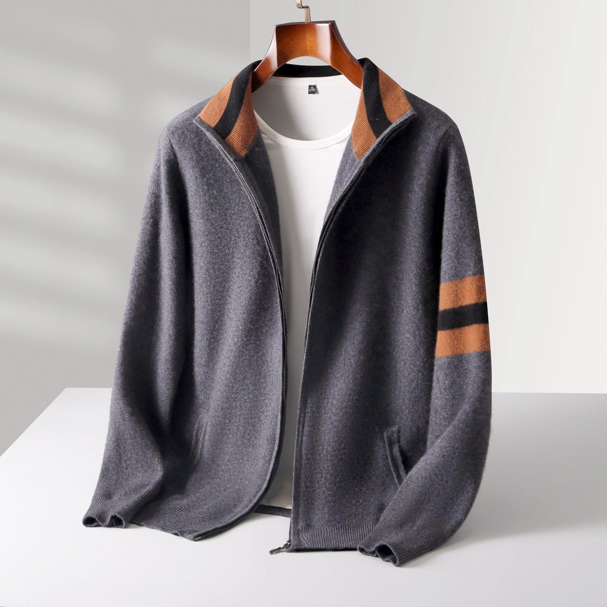 Dorian Knit Wool Cardigan