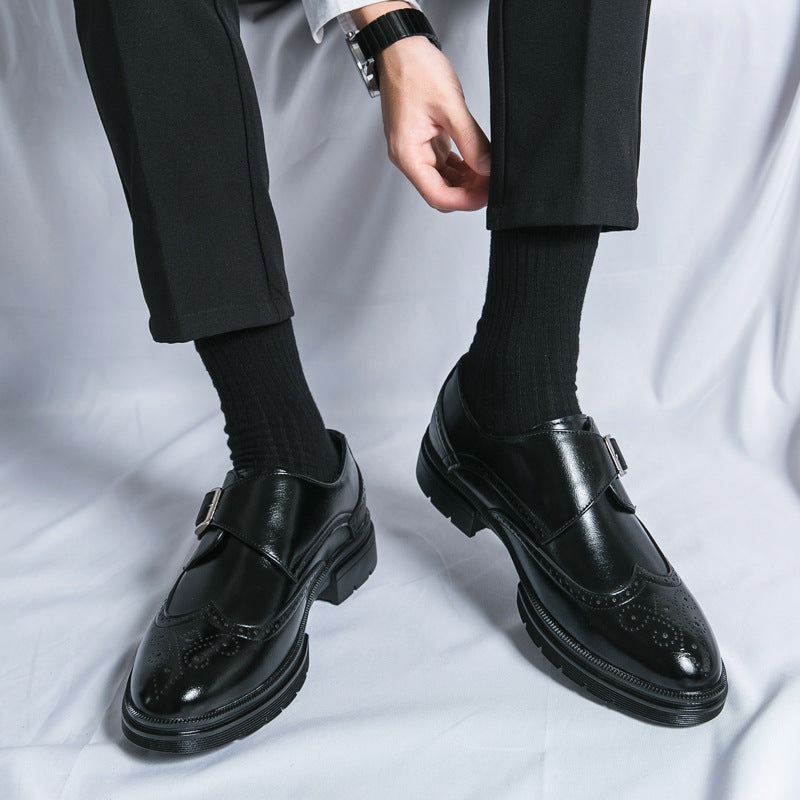 Sarto Buckled Dress Shoes