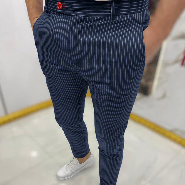 Slim Fit Casual Trousers