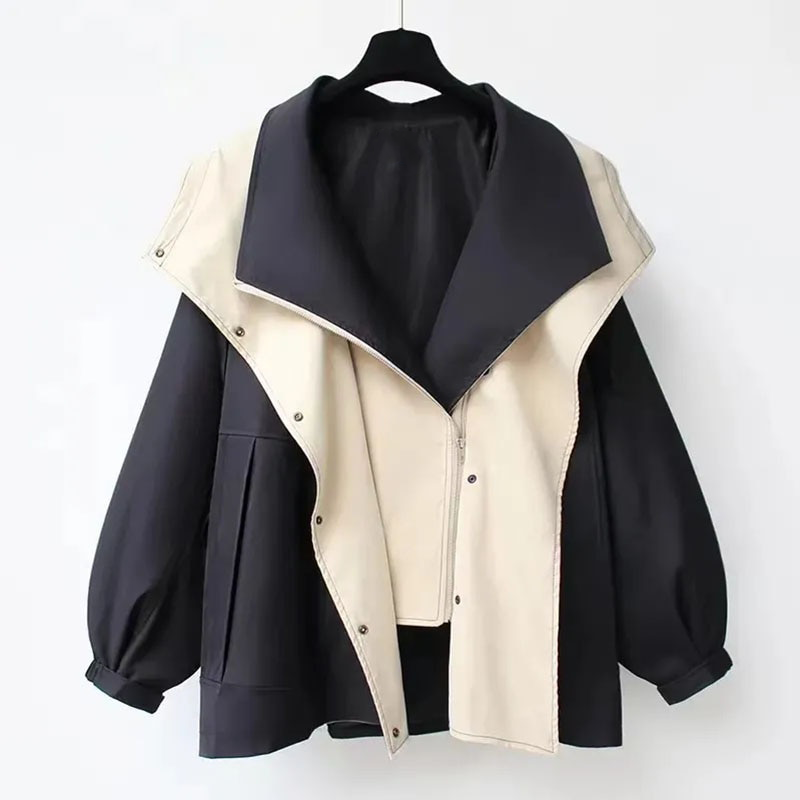 Chic Women's Windproof Jacket - Weather-Resistant Design