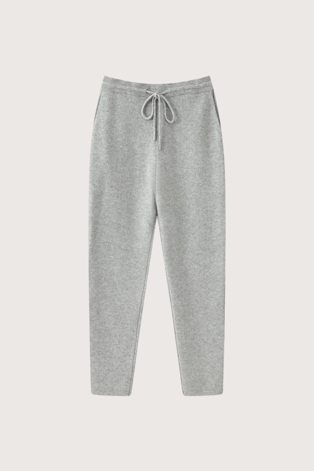 Men's Merino Wool High Waist Thick Casual Warm Trousers