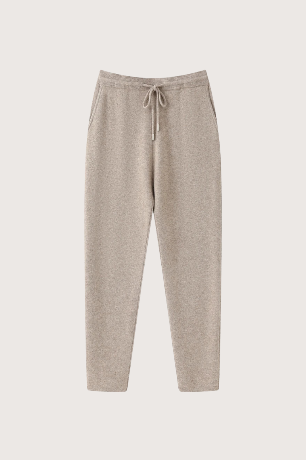 Men's Merino Wool High Waist Thick Casual Warm Trousers