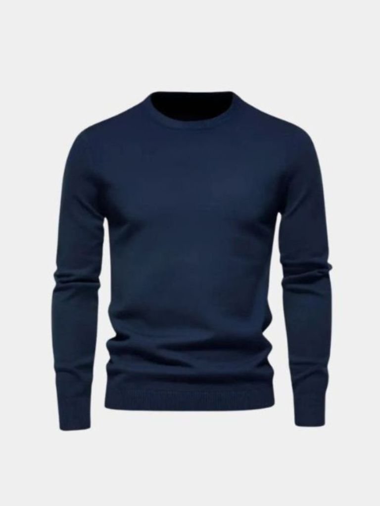Elegant and Cozy Minimalist Men's Sweater