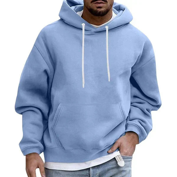 Men's Cozy Hoodie with Convenient Pocket