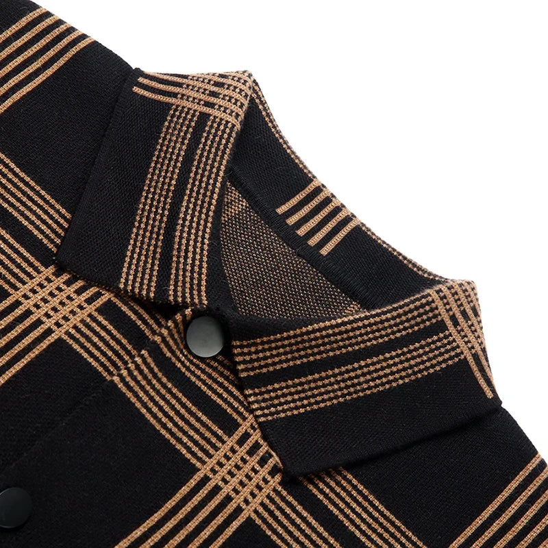 Stylish Men's Textured Cardigan - Soft and Versatile Elegance