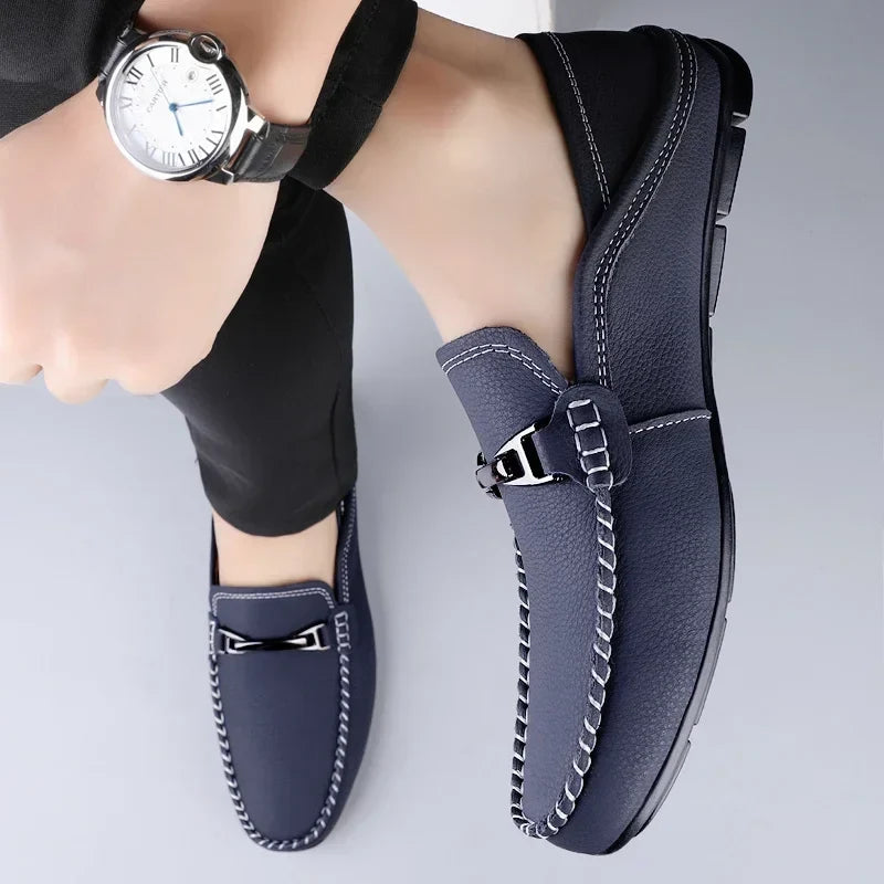 Melver Authentic Leather Loafers