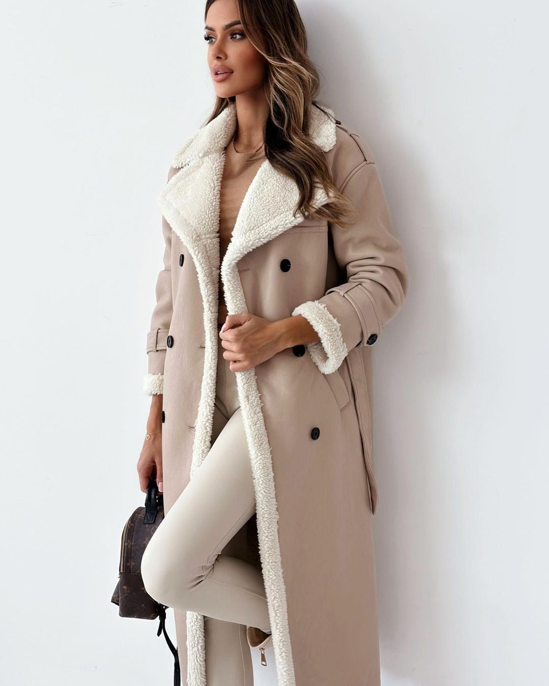 Women's Teddy Coat | Cozy Lining & Wind-Resistant Sleeves