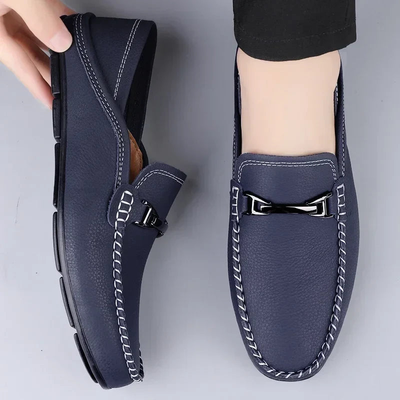 Melver Authentic Leather Loafers