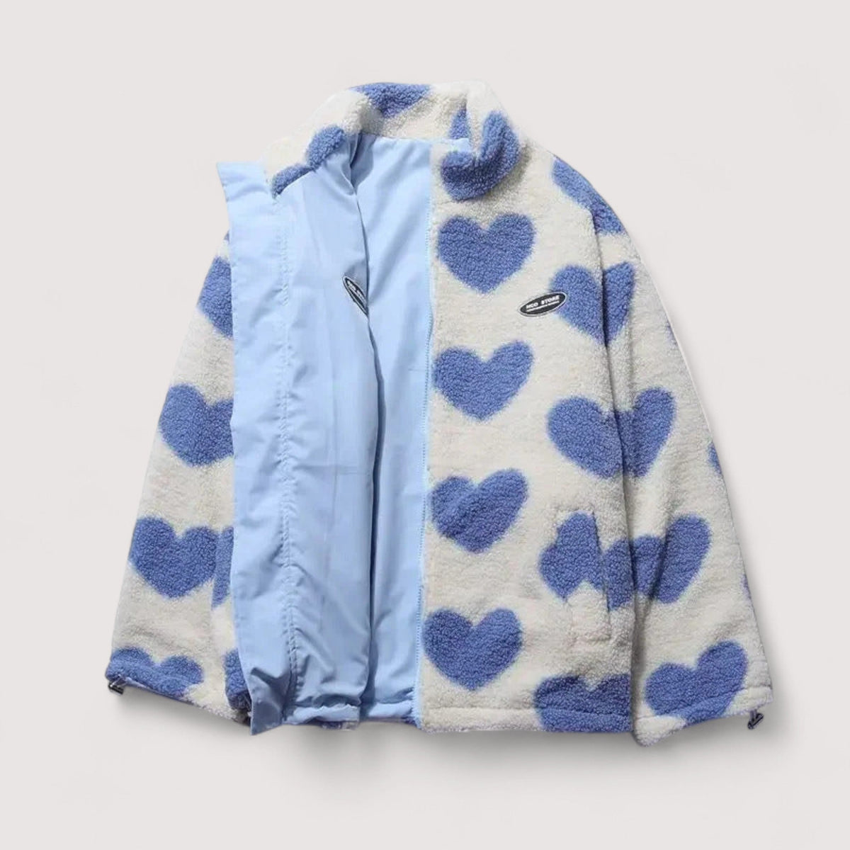 Women's Heart-Shaped Reversible Jacket