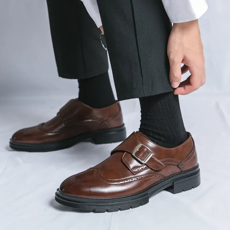 Sarto Buckled Dress Shoes