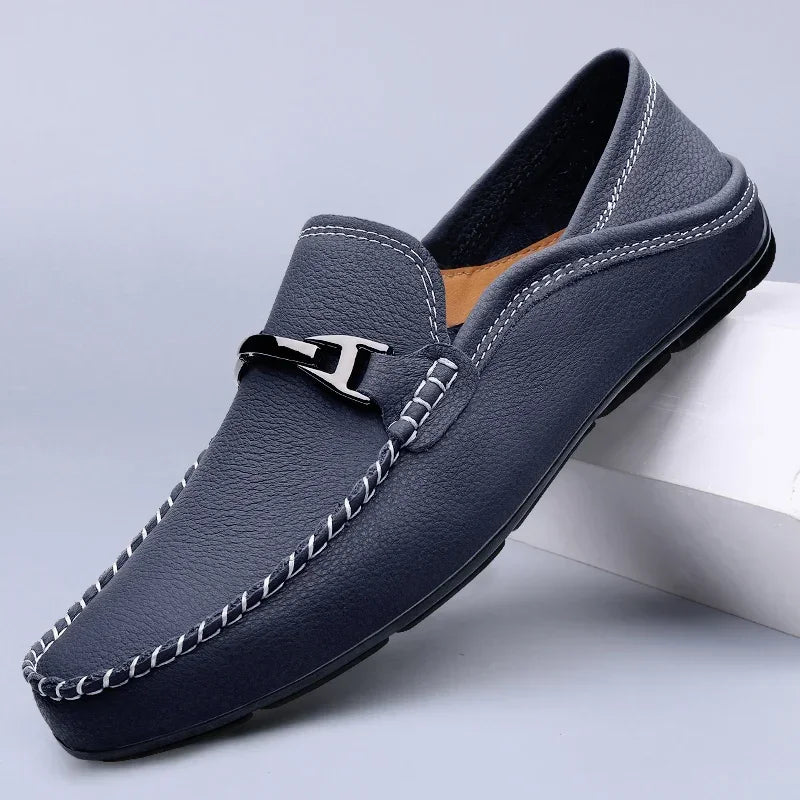 Melver Authentic Leather Loafers