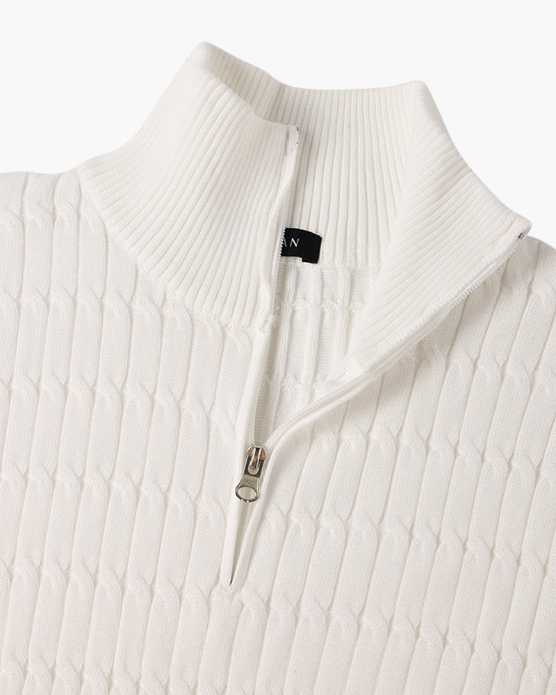 GWANGJU Half Zip Sweater