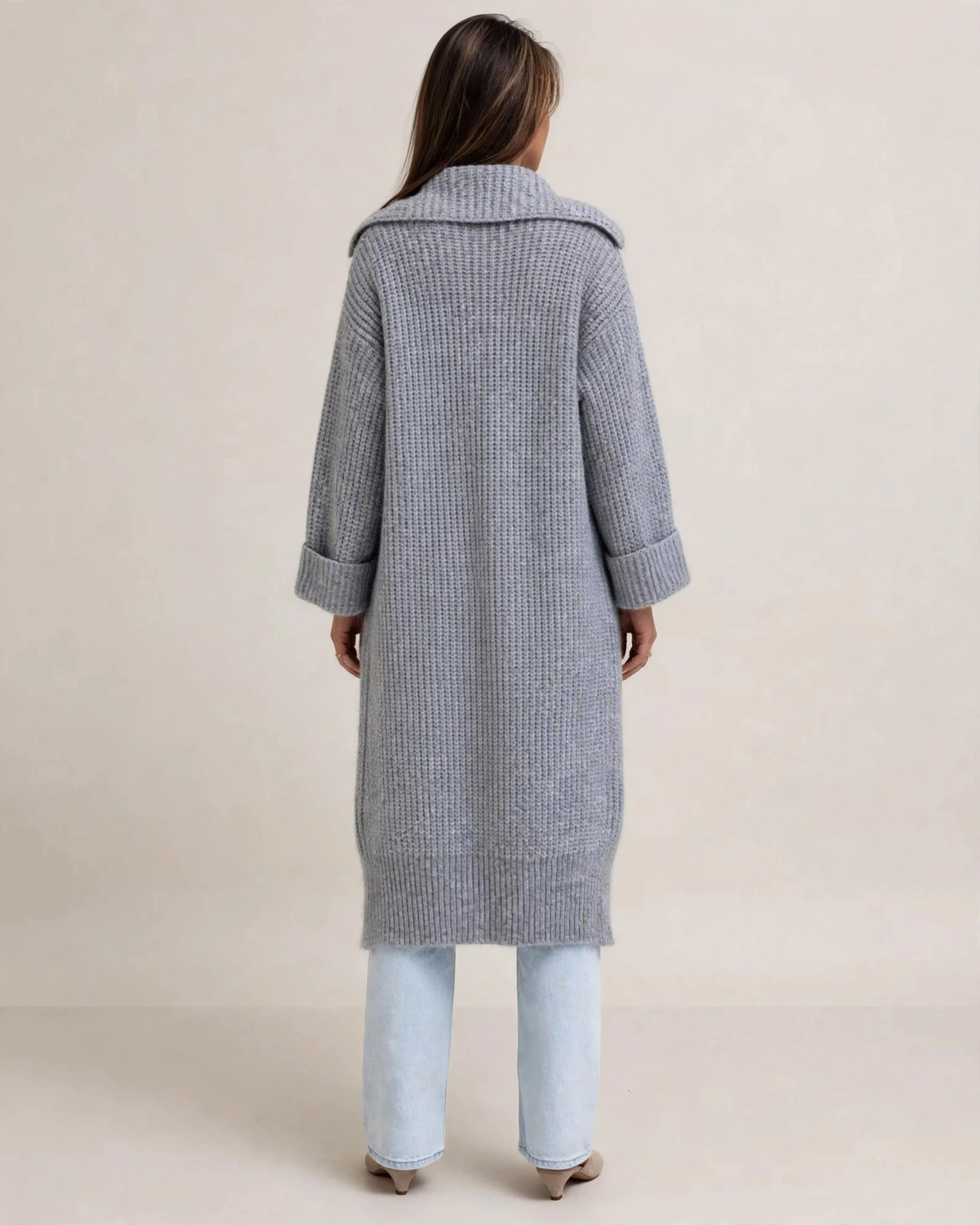 Chic and Comfortable Long Knit Cardigan for Women