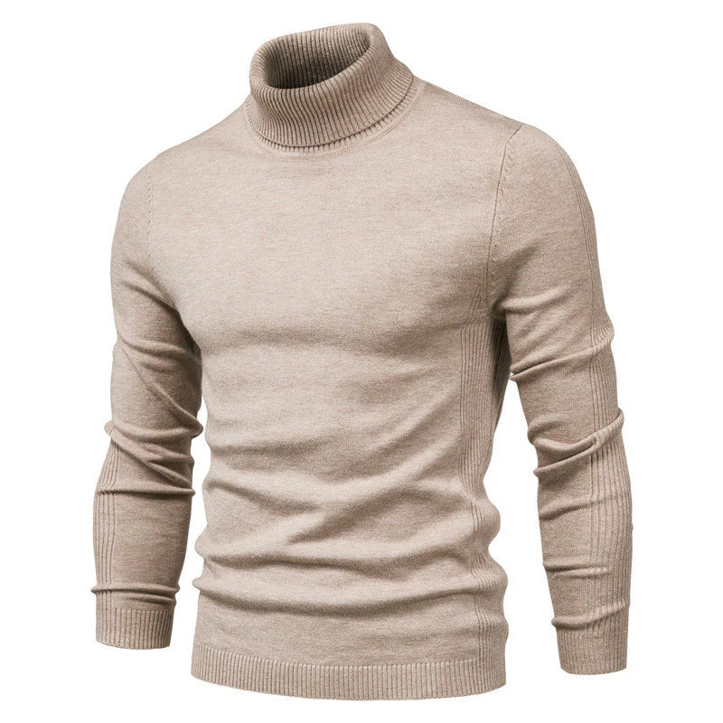Men's Roll Neck Jumper | Soft and Breathable Material