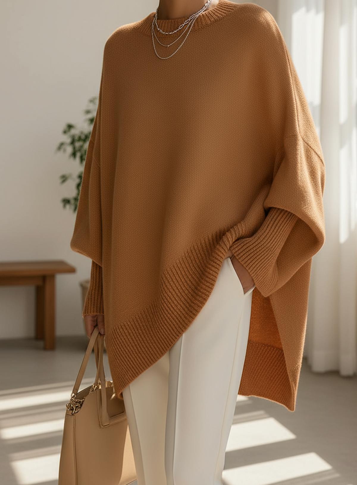 Rania | Chic Oversized Knit Sweater