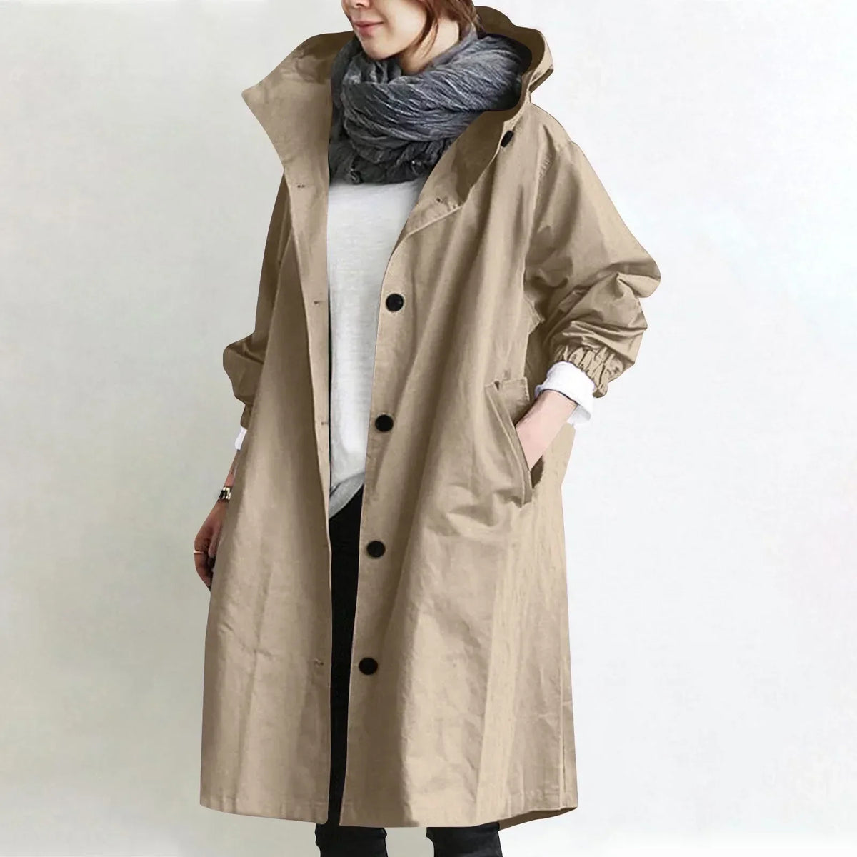 Women's Relaxed Long Coat