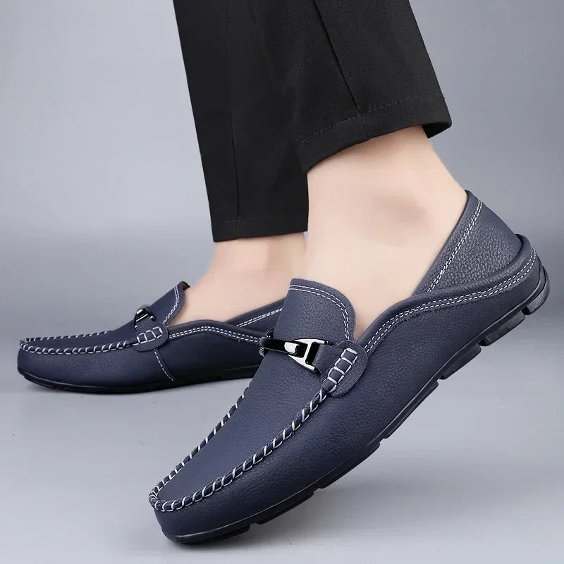 Melver Authentic Leather Loafers